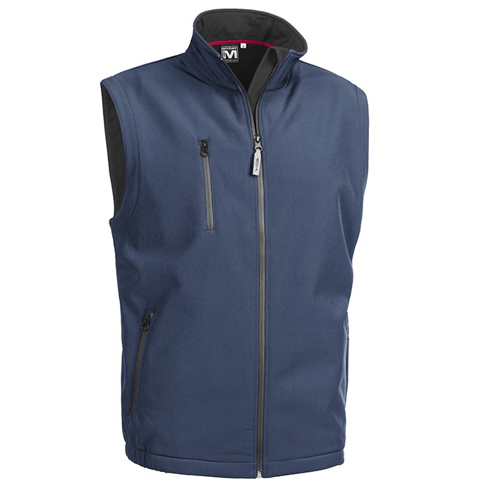 Fuori tutto - Gilet da Lavoro Softshell Multitasche Stretch Sottozero Chrono E0120 colore royal taglia M