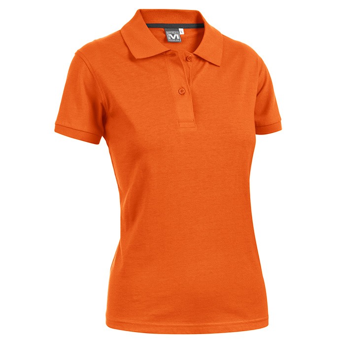 Fuori tutto - Polo da Lavoro da Donna 100% Cotone Sottozero Angy Jersey E0490 taglia S colore rosso