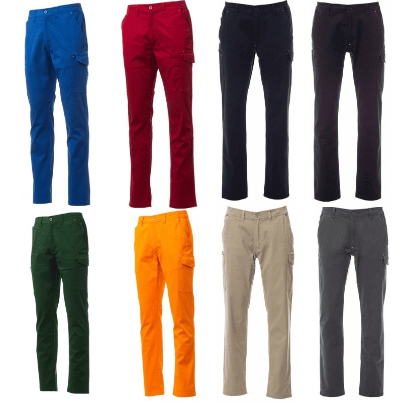 Fuori tutto - Pantalone Da Lavoro Multitasche Stretch Payper Power Stretch taglia XL nero