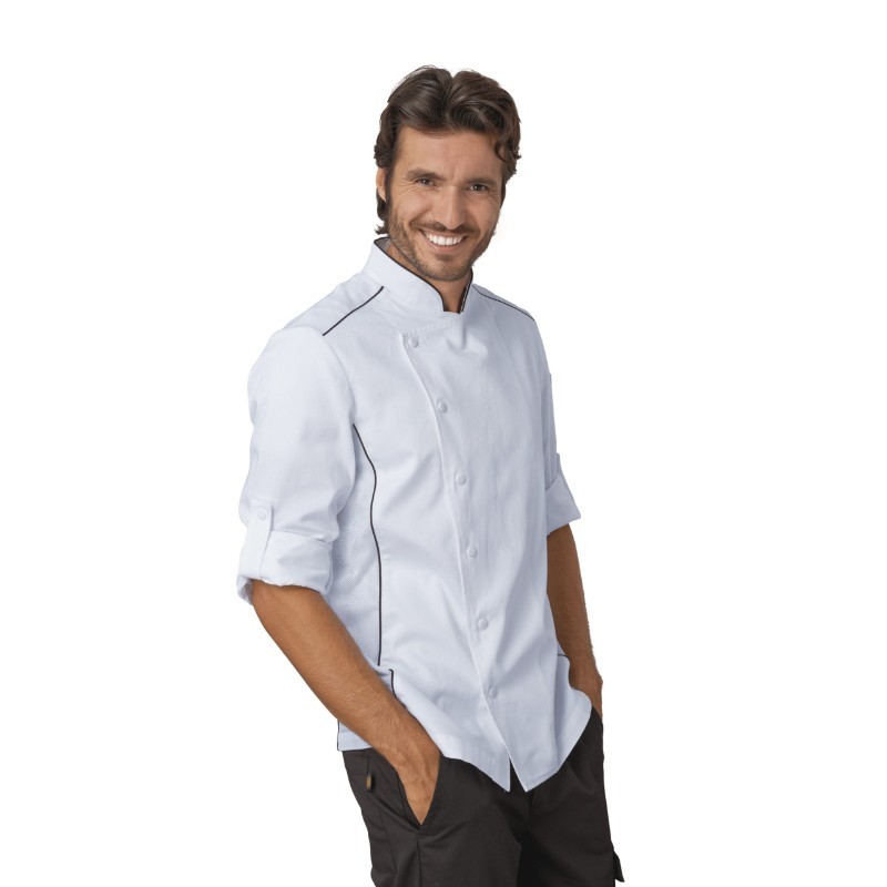 fuori tutto - Giacca da Lavoro Chef Alex 100% Cotone Siggi 28GA0191/00-0014 taglia 3xl colore nero