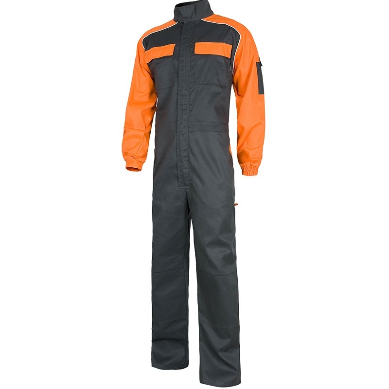 Fuori tutto - Tuta da lavoro combinata multitasche - Workteam Colore Nero/Royal Taglia 56