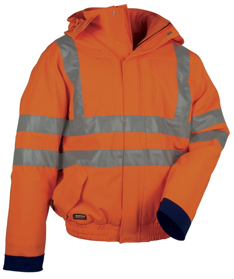Fuori tutto - Giubbotto da Lavoro Alta Visibilità Cofra Fluo V075-0-02 Taglia 60 Colore Giallo Marine