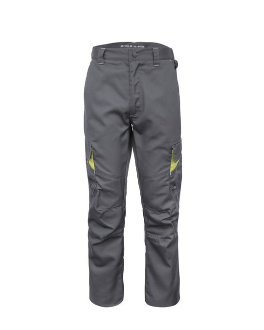 Fuori tutto Pantalone da Lavoro Multitasche Rossini Re-Use Re-Work A00230 taglia L colore grigio
