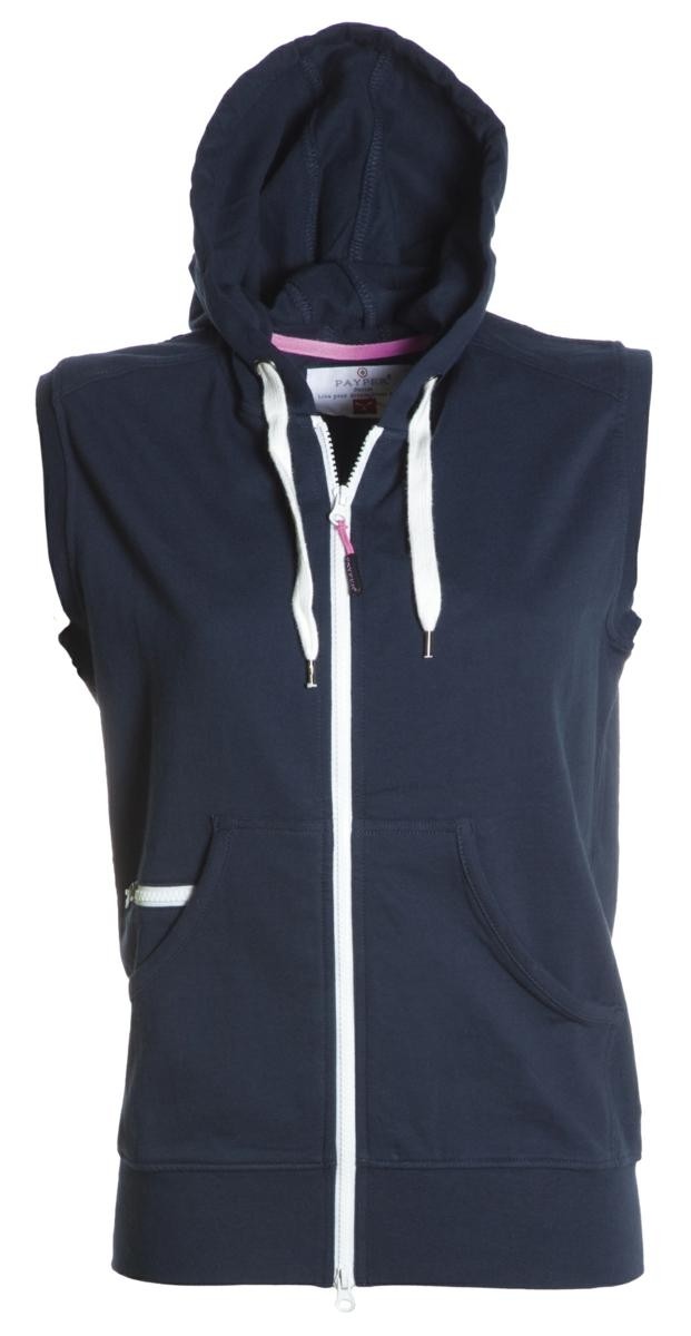 Fuori tutto - Gilet di Felpa con Cappuccio Boxer Donna - Payper BOXER LADY Taglia M Colore Grigio Melange