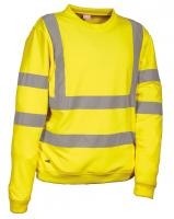 Fuori tutto - Felpa da Lavoro Alta Visibilità Cofra Mariqueta V385-0-00 Colore Giallo Taglia M