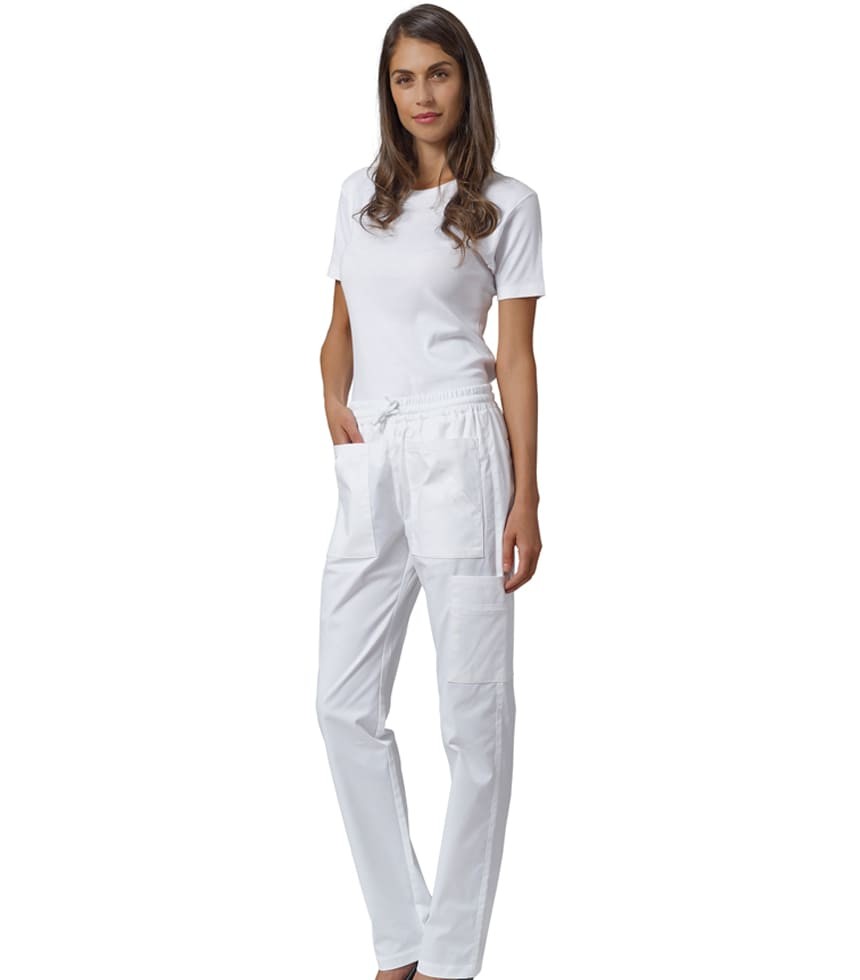 Fuori tutto - Pantaloni unisex multitasche e vita elasticizzata Cruz Dr.Blue Siggi - 04PA1393/00-0757 Taglia S Colore Blu