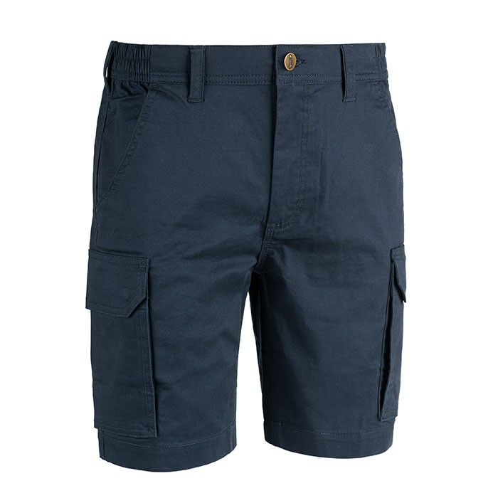 Fuori tutto - Bermuda da Lavoro Multitasche Stretch Sottozero Short Ventura E0265 Taglia 3XL Colore Blu Navy