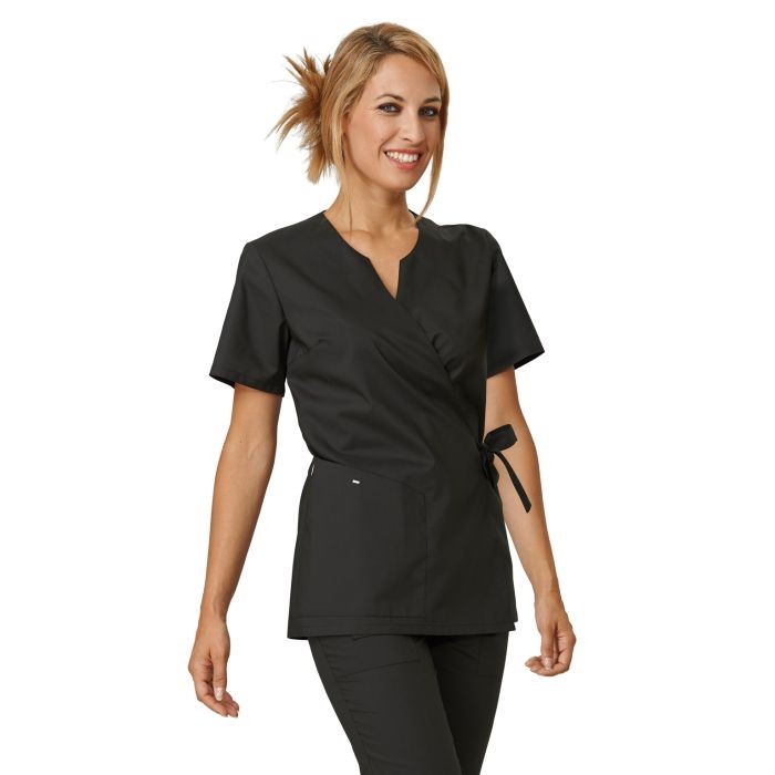 Fuori tutto - Casacca da donna Cassandra con laccio Beauty Siggi - 63CS1333/00-8000 Taglia L Colore Nero