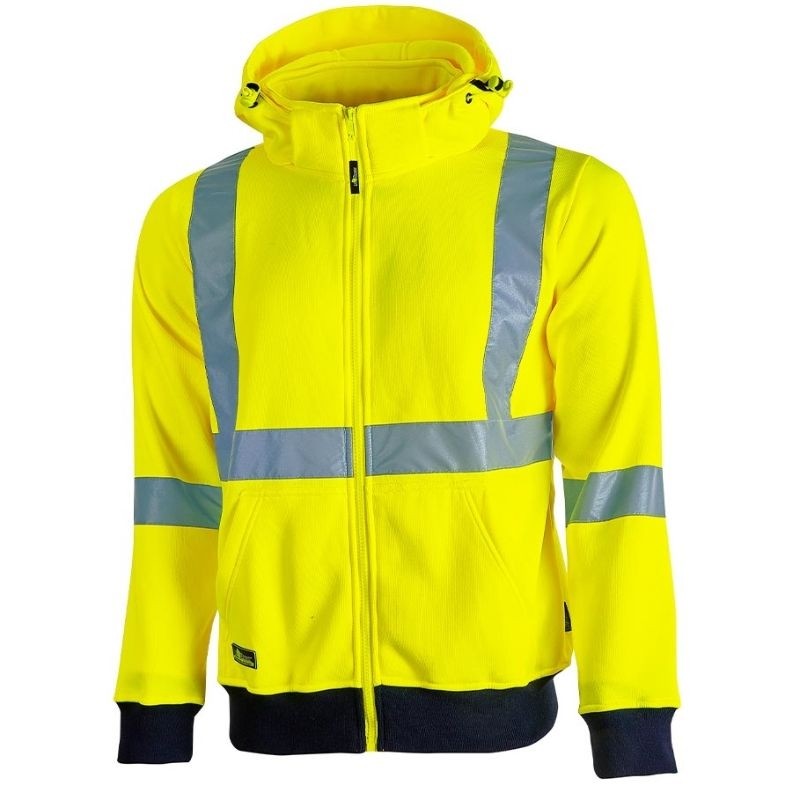 Fuori tutto - Felpa da Lavoro Alta Visibilità U-Power Melody HL180YF taglia M Colore Yellow Fluo