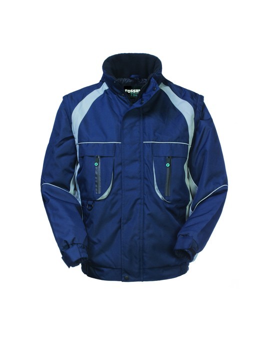 Fuori tutto - Giubbotto da Lavoro Multitasche Rossini Montana HH683 Taglia L Colore Rosso