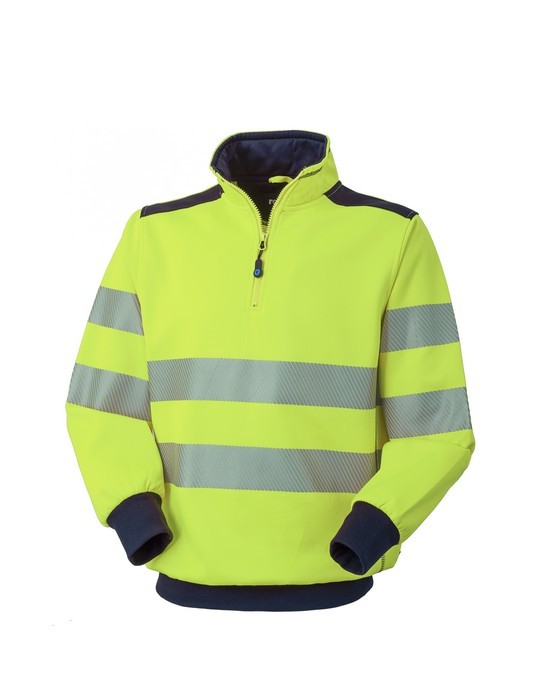 Fuori tutto - Felpa da Lavoro Alta Visibilità Rossini Hi-Vis HH235 Taglia 3XL Colore Arancio