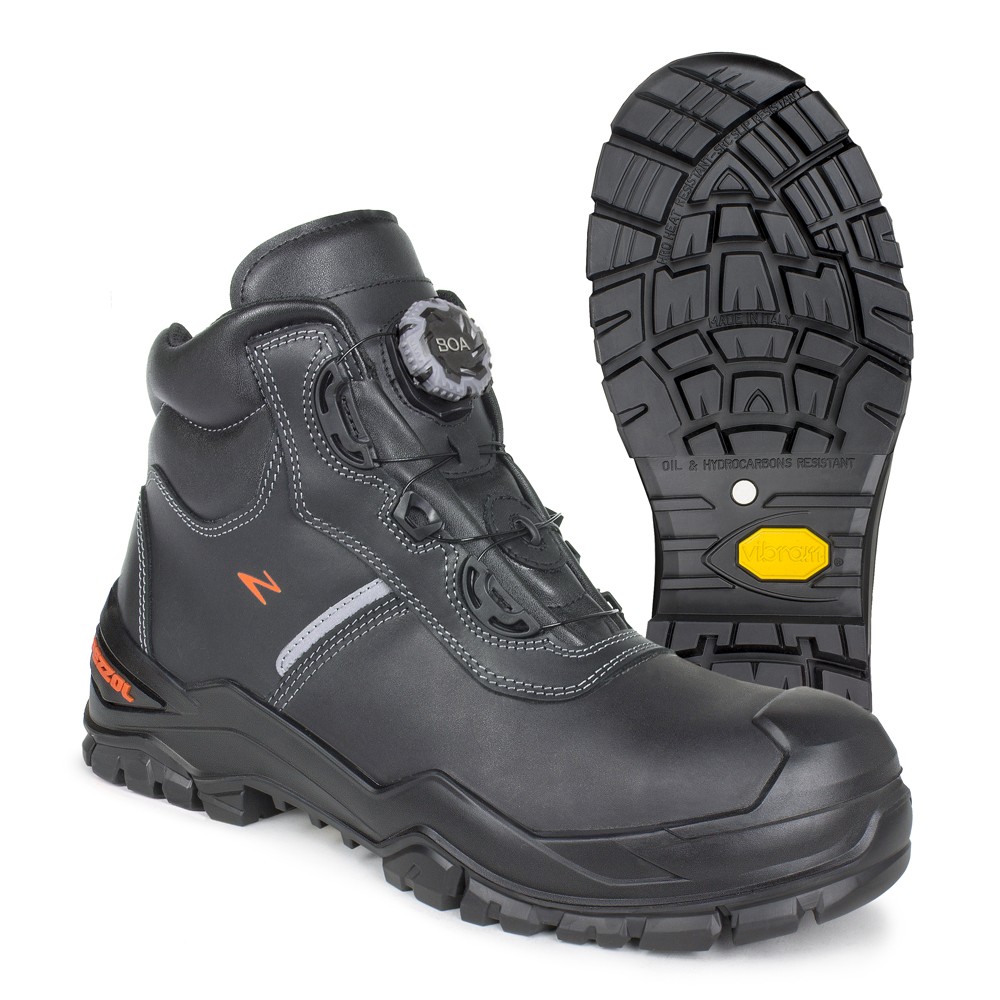 Fuori tutto - Scarpe antinfortunistiche Pezzol Azul con chiusura BOA S3 CI HI HRO SRC 203BV-04 Numero 47
