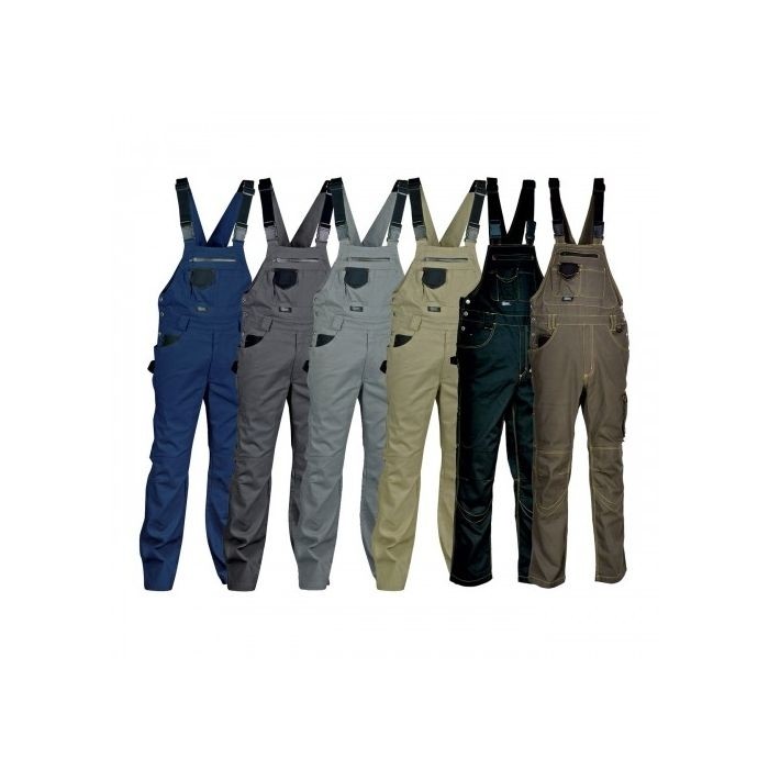 Fuori tutto - Salopette da Lavoro Multitasche Cofra Steel V062-0-00 Taglia 64 Colore Nero Nero