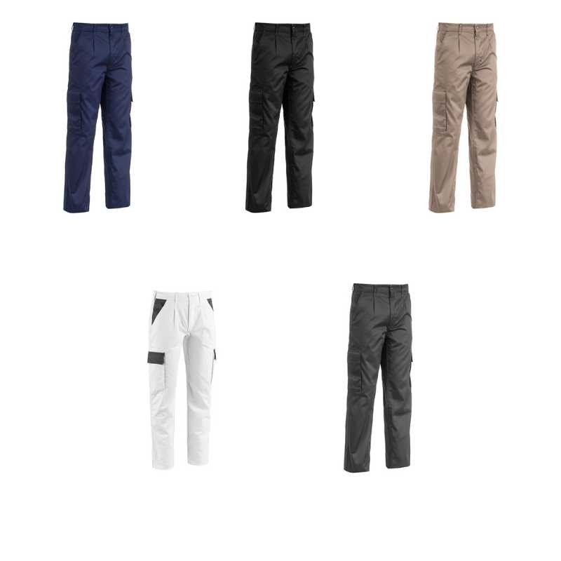 Fuori tutto - Pantaloni da Lavoro Multitasche Sottozero Energy 14030 Taglia M Colore Grigio