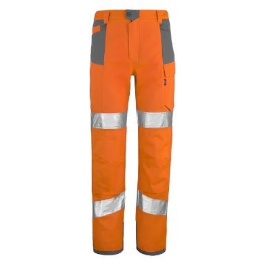 Pantaloni da Lavoro Lafont alta visibilità con tasche al ginocchio 1HVNG3PI