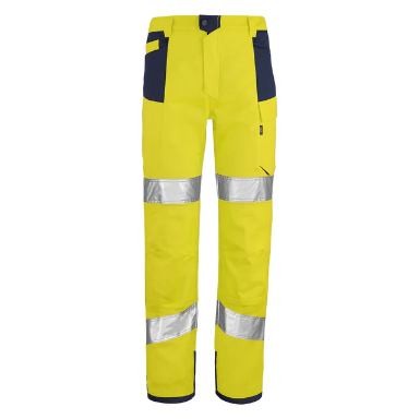 Pantaloni da Lavoro Lafont alta visibilità con tasche al ginocchio 1HVNG3PI