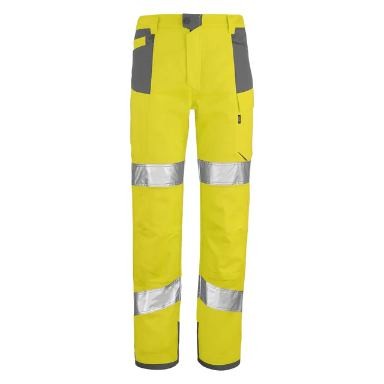Pantaloni da Lavoro Lafont alta visibilità con tasche al ginocchio 1HVNG3PI