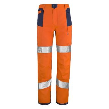 Pantaloni da Lavoro Lafont alta visibilità con tasche al ginocchio 1HVNG3PI