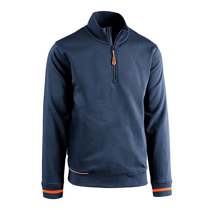 Felpa da Lavoro Sottozero SLALOM mezza zip 88200