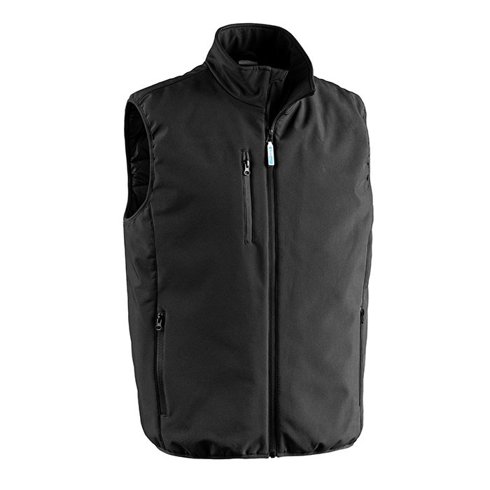 Gilet da Lavoro Sottozero Softshell Imbottito Impermeabile AZ400