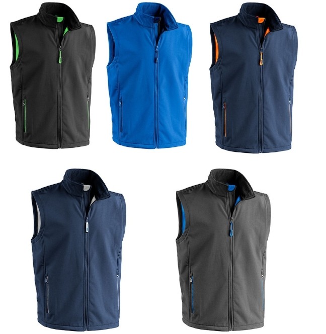 Gilet da Lavoro Sottozero Ponente Softsh Interno in Pile AZ200