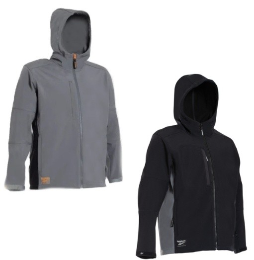 Giacca da Lavoro Reebok softshell con cappuccio RB004J BLK