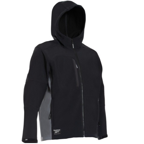 Giacca da Lavoro Reebok softshell con cappuccio RB004J BLK