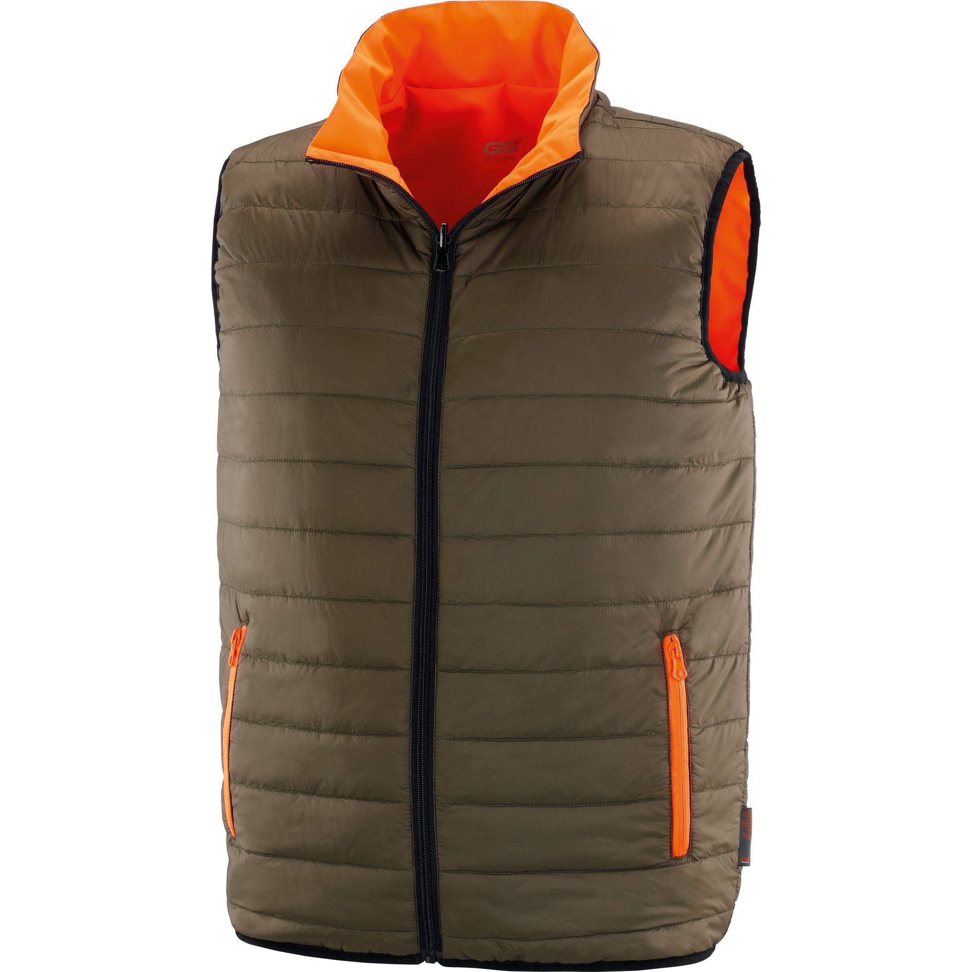 Gilet da Lavoro Neri reversibile ad alta visibilità imbottito Capua 423070