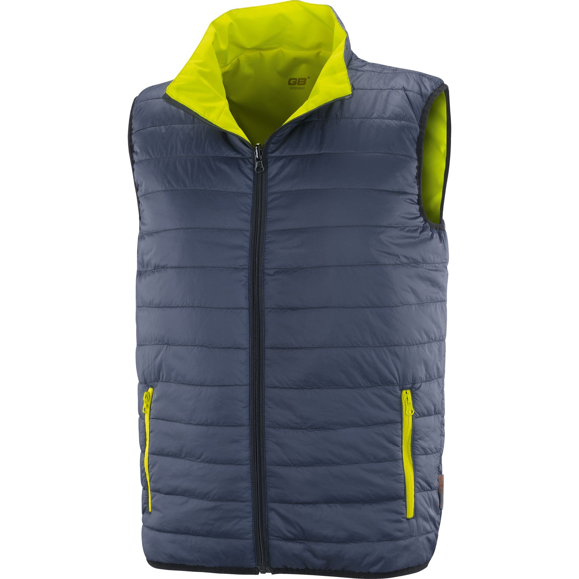 Gilet da Lavoro Neri reversibile ad alta visibilità imbottito Capua 423070