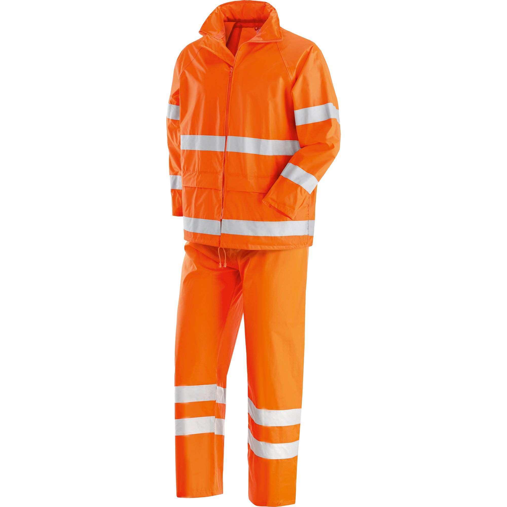 Completo da Lavoro Neri ad alta visibilità Antipioggia New Oslo 461015