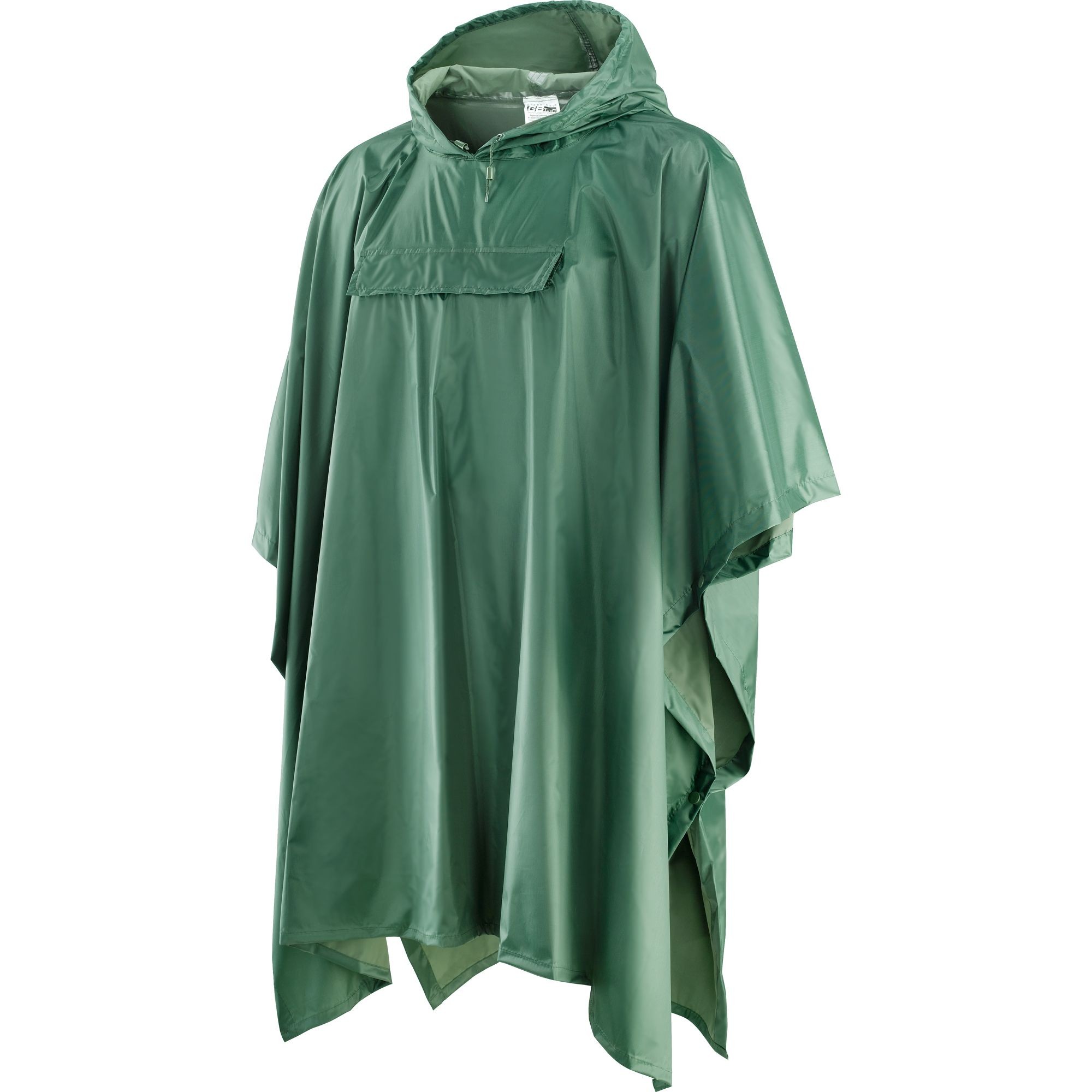 Poncho da Lavoro Neri Impermeabile ripiegabile con marsupio Niagara 461110