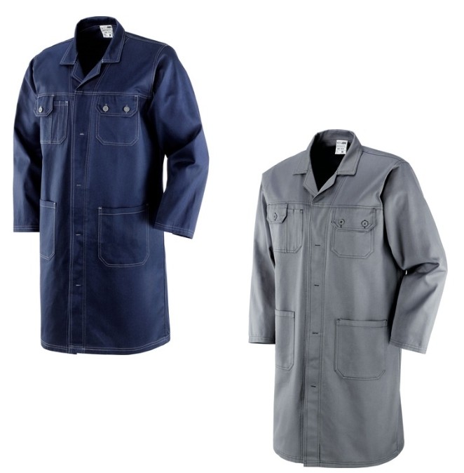 Camice da Lavoro Neri resistente in cotone Top Eur 436080