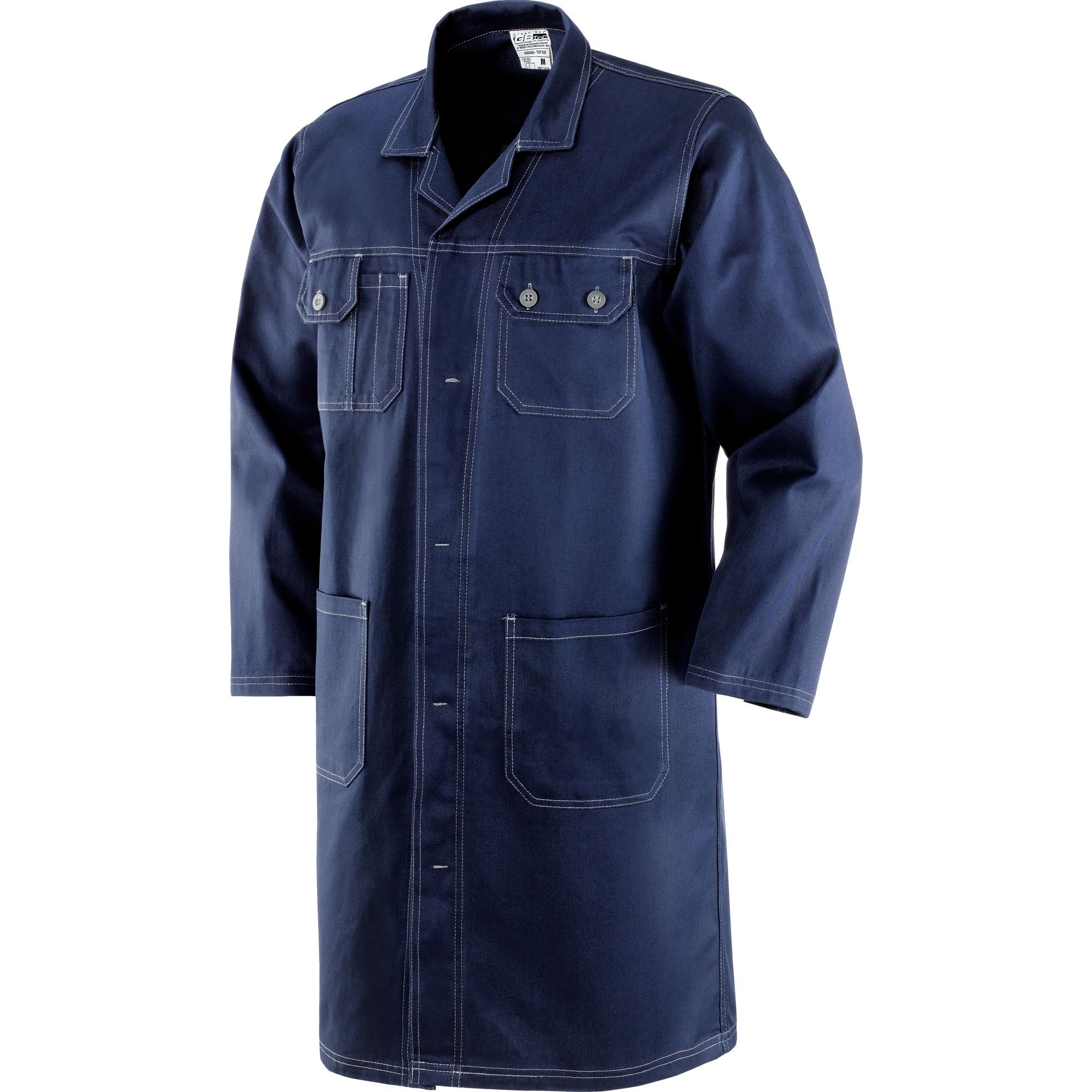 Camice da Lavoro Neri resistente in cotone Top Eur 436080