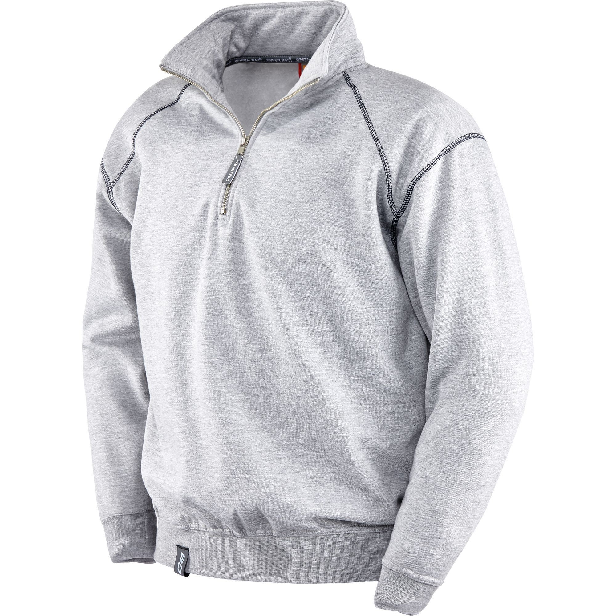 Felpa da Lavoro Neri con mezza zip Cermis 455059