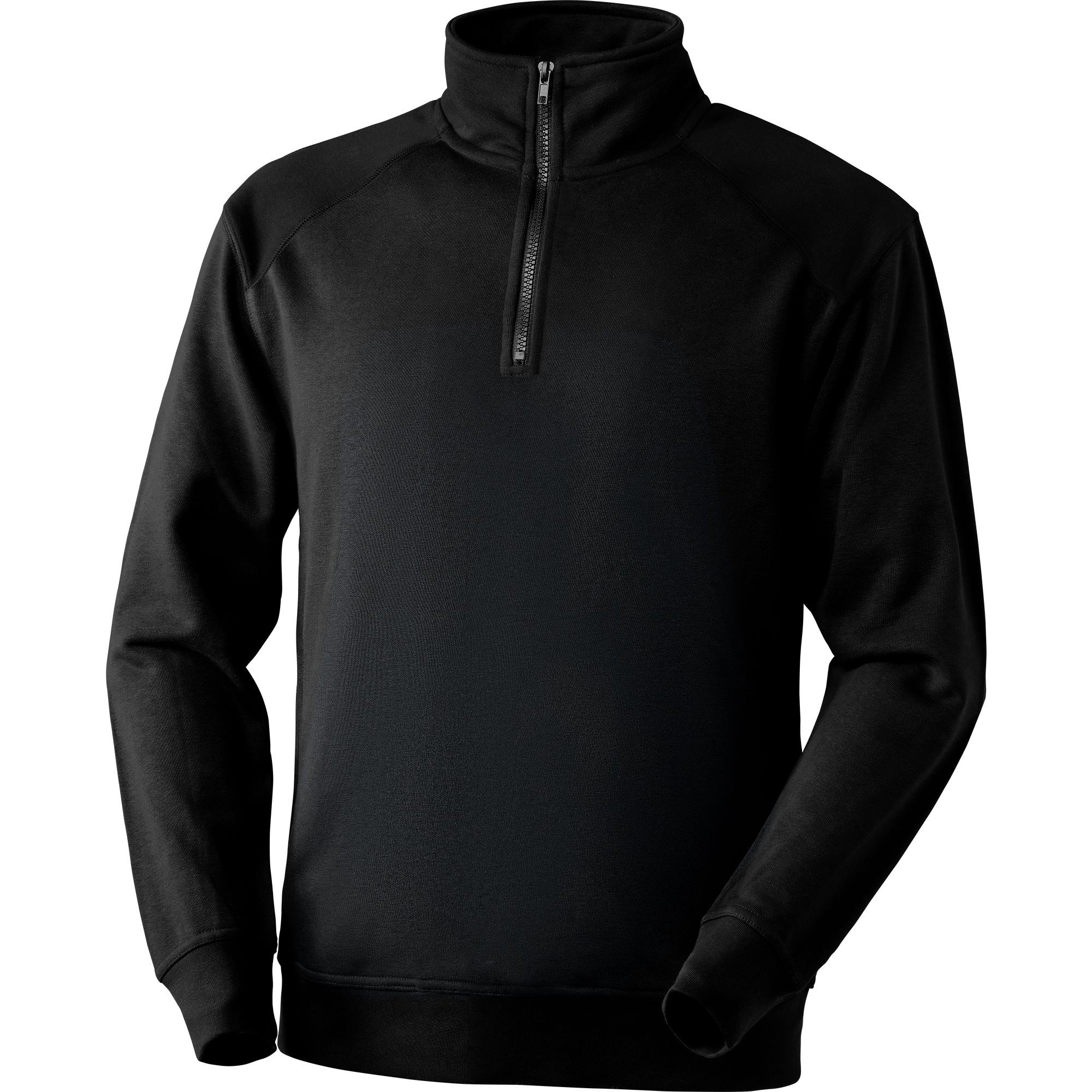 Felpa da Lavoro Neri mezza zip Anniston 455065