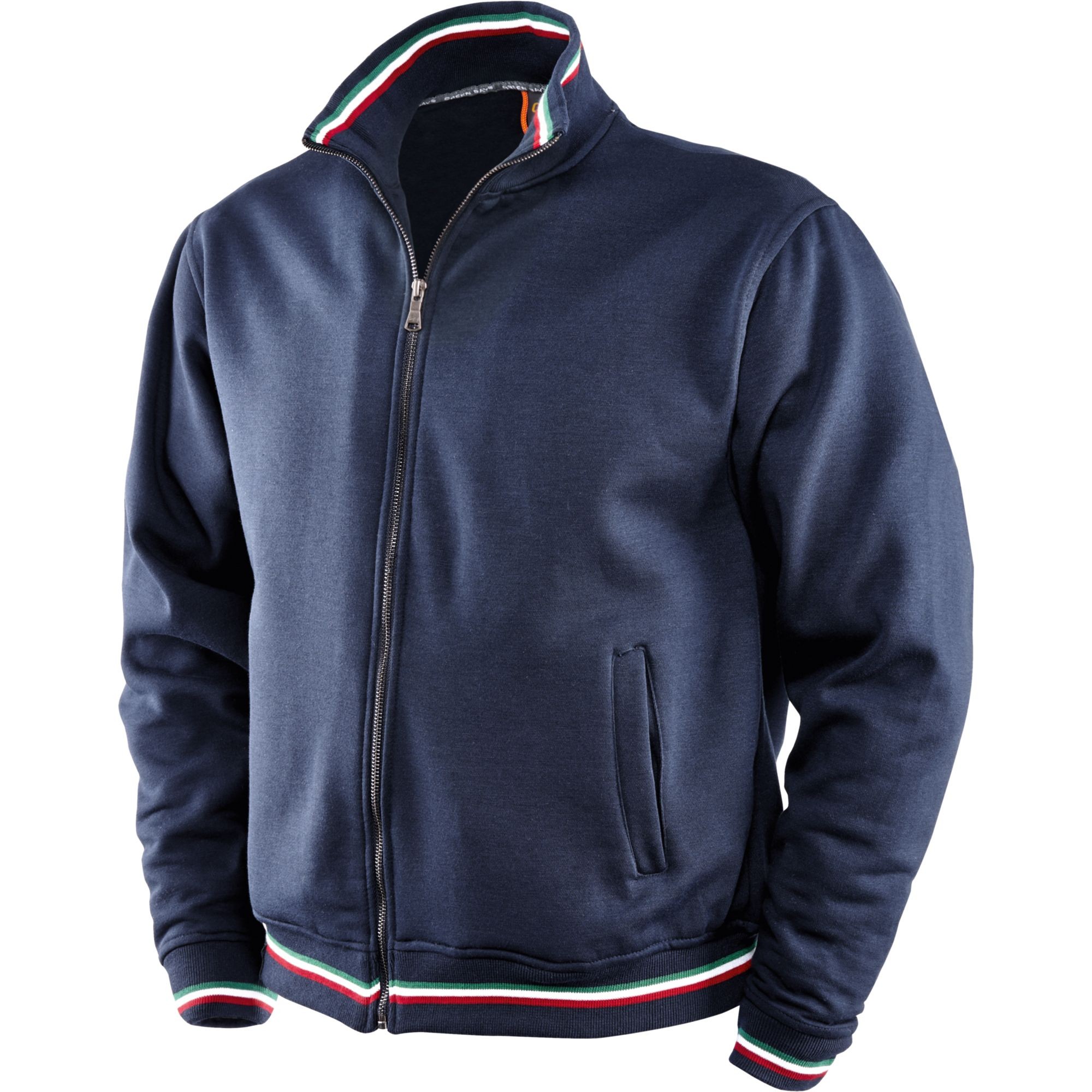 Felpa da Lavoro Neri con zip intera Cortina 455076