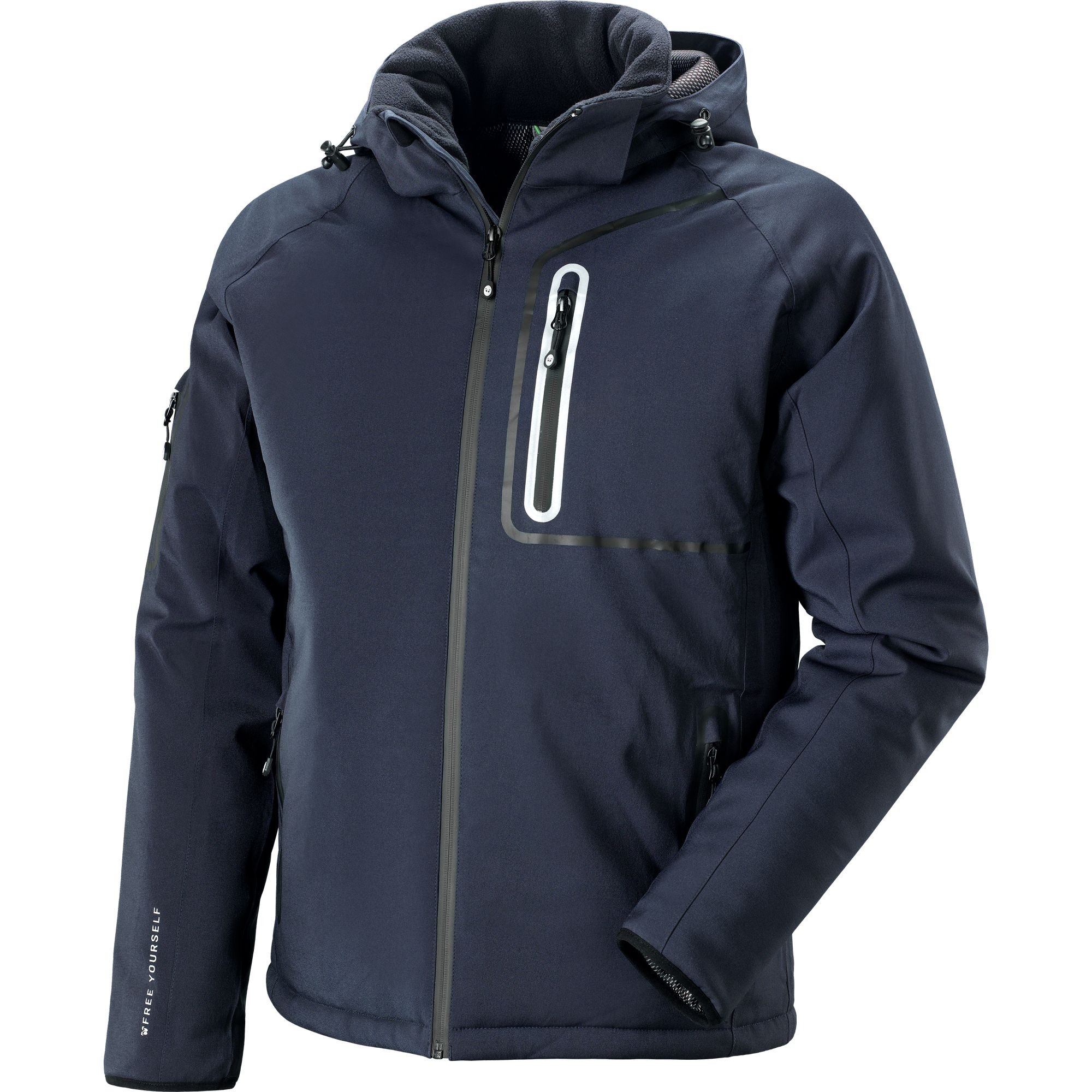 Giubbotto da Lavoro Neri Calgary Softshell 420161