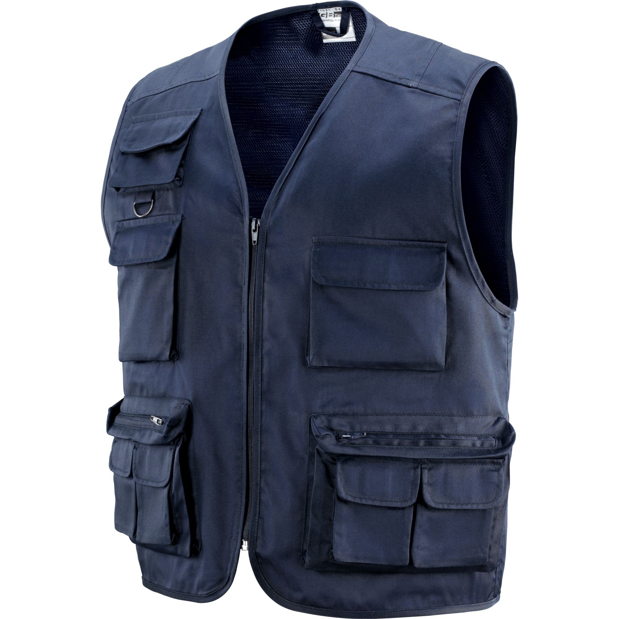 Gilet da Lavoro Neri multitasche Tobruk 422081