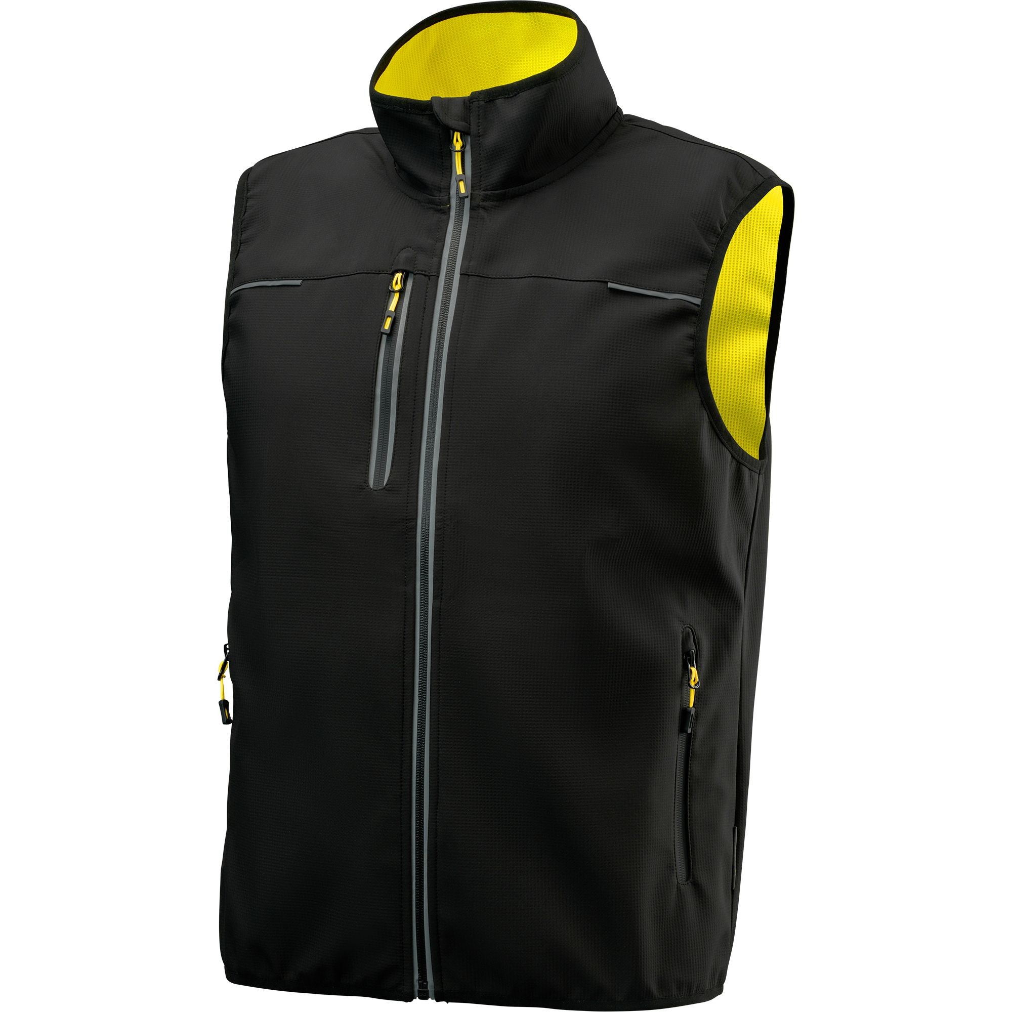 Gilet da Lavoro Neri Multitasche idropellente Tennessee 422230