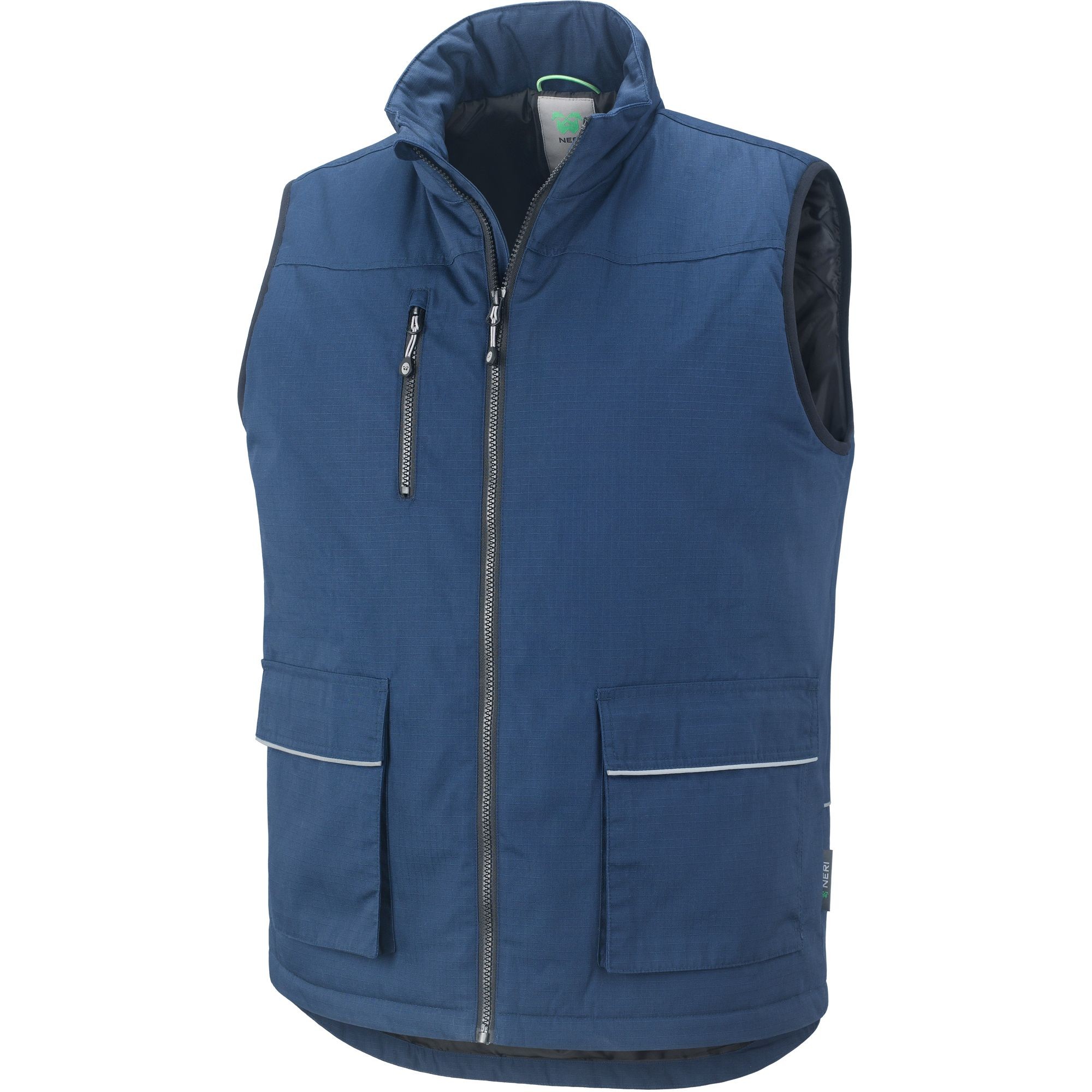 Gilet da Lavoro Neri Multitasche imbottito Montreaux 421050