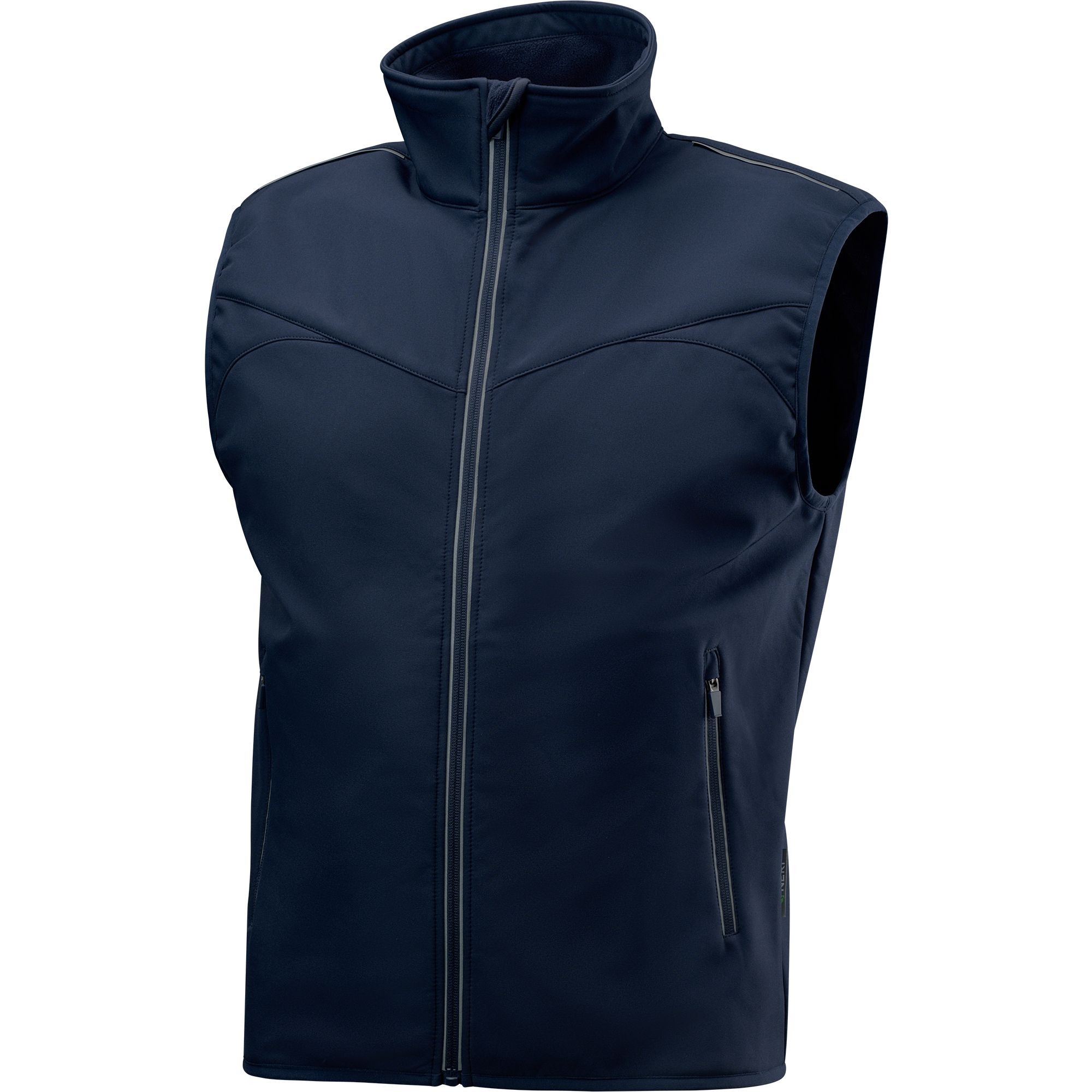 Gilet da Lavoro Neri tecnico in softshell con interno in pile 422101