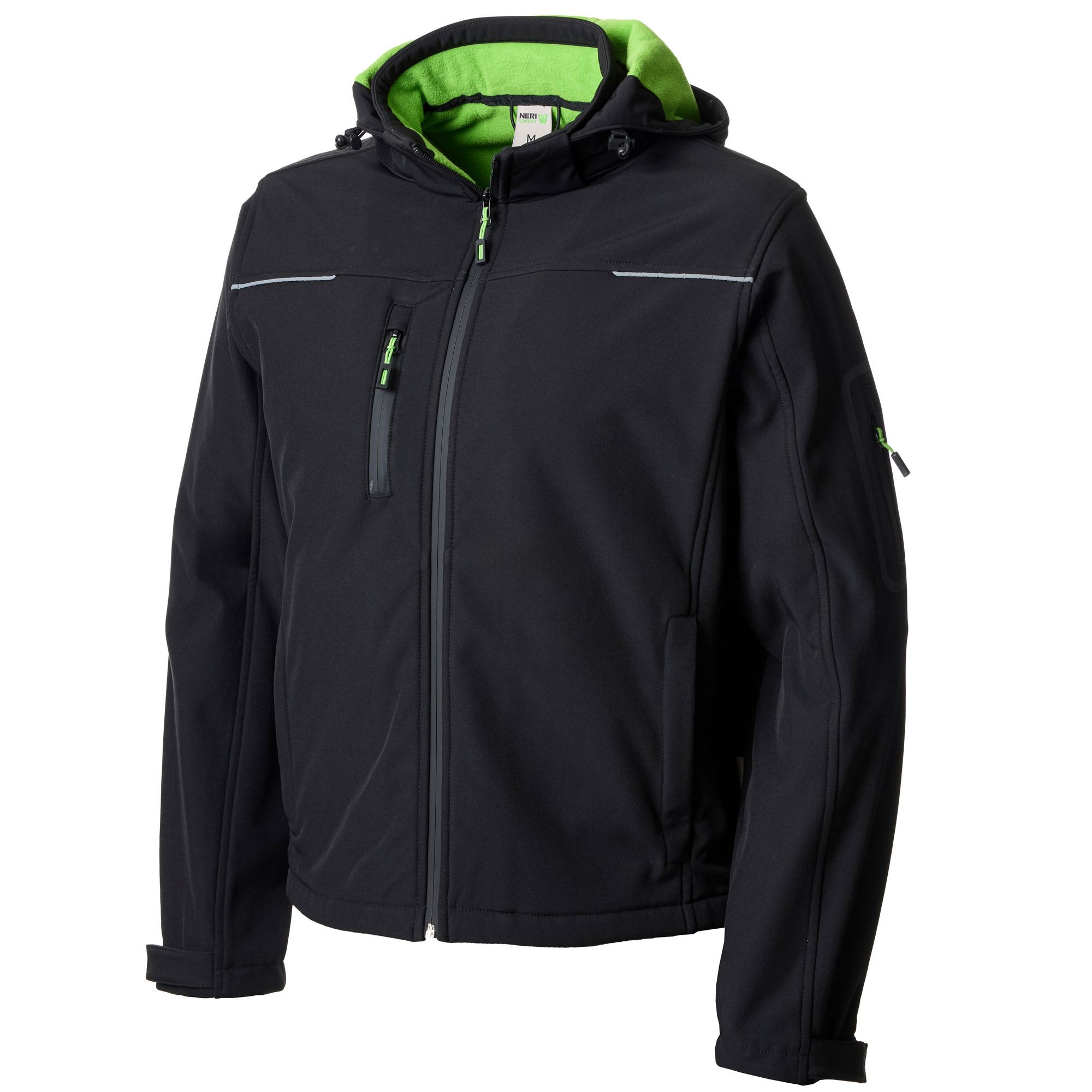 Giubbotto da Lavoro Neri softshell impermeabile New Lucerna 455113
