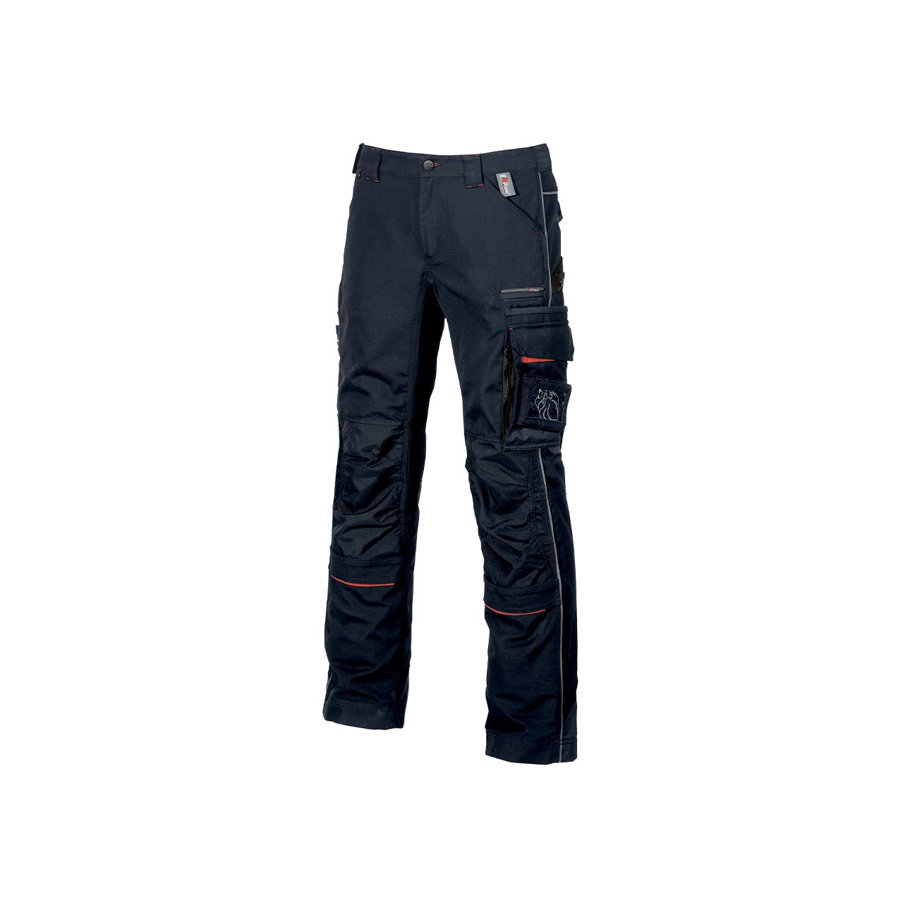 Fuori tutto - Pantaloni da Lavoro Multitasche U-Power Drift IM010 Colore Black Carbon Taglia 62