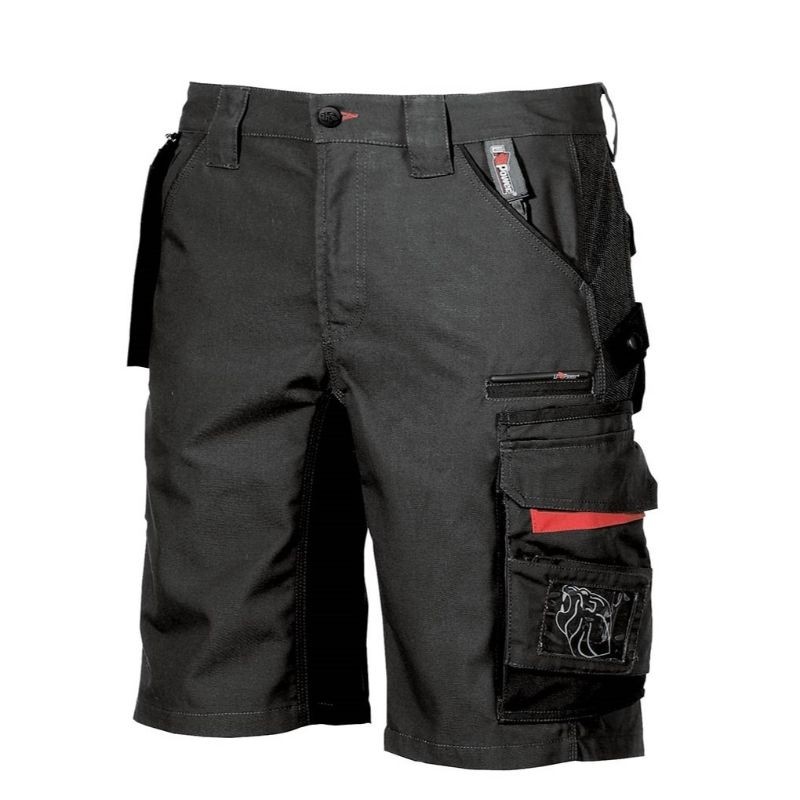 Fuori tutto - Bermuda da Lavoro Multitasche U-Power Start SY003BC taglia 64 colore black carbon