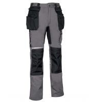 Fuori tutto - Pantaloni da Lavoro Stretch Elasticizzati Multitasche Cofra Lemno V581-0-02 Taglia 60 colore nero nero