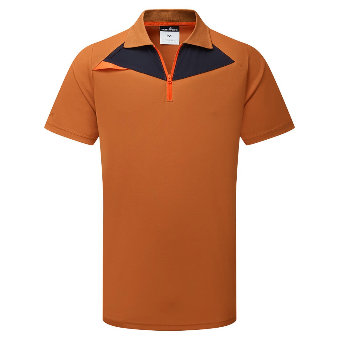 Polo da Lavoro Mezza Zip Portwest DX410