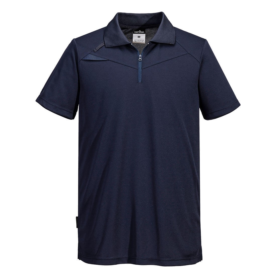Polo da Lavoro Mezza Zip Portwest DX410