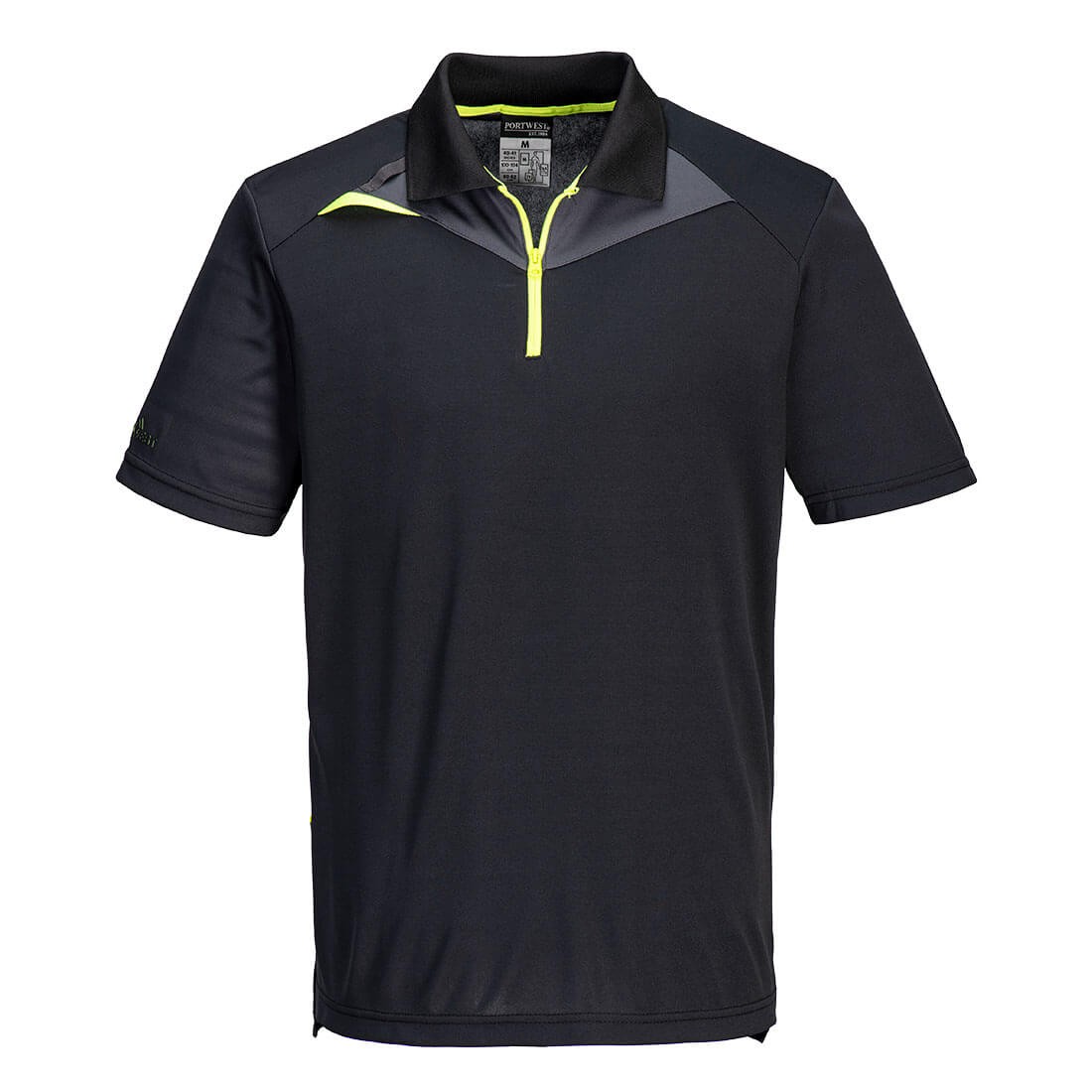 Polo da Lavoro Mezza Zip Portwest DX410