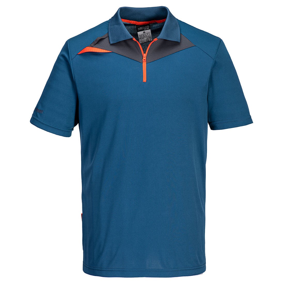 Polo da Lavoro Mezza Zip Portwest DX410