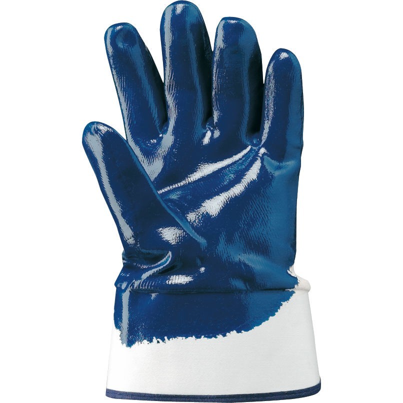 12 Paia - Guanti NBR Boxer 912 con manichetta 7 cm. Dorso RICOPERTO - 350015